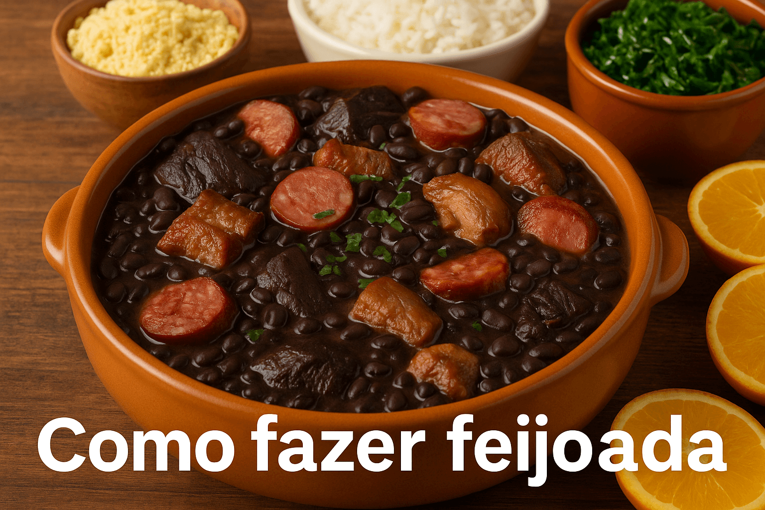 Como fazer feijoada