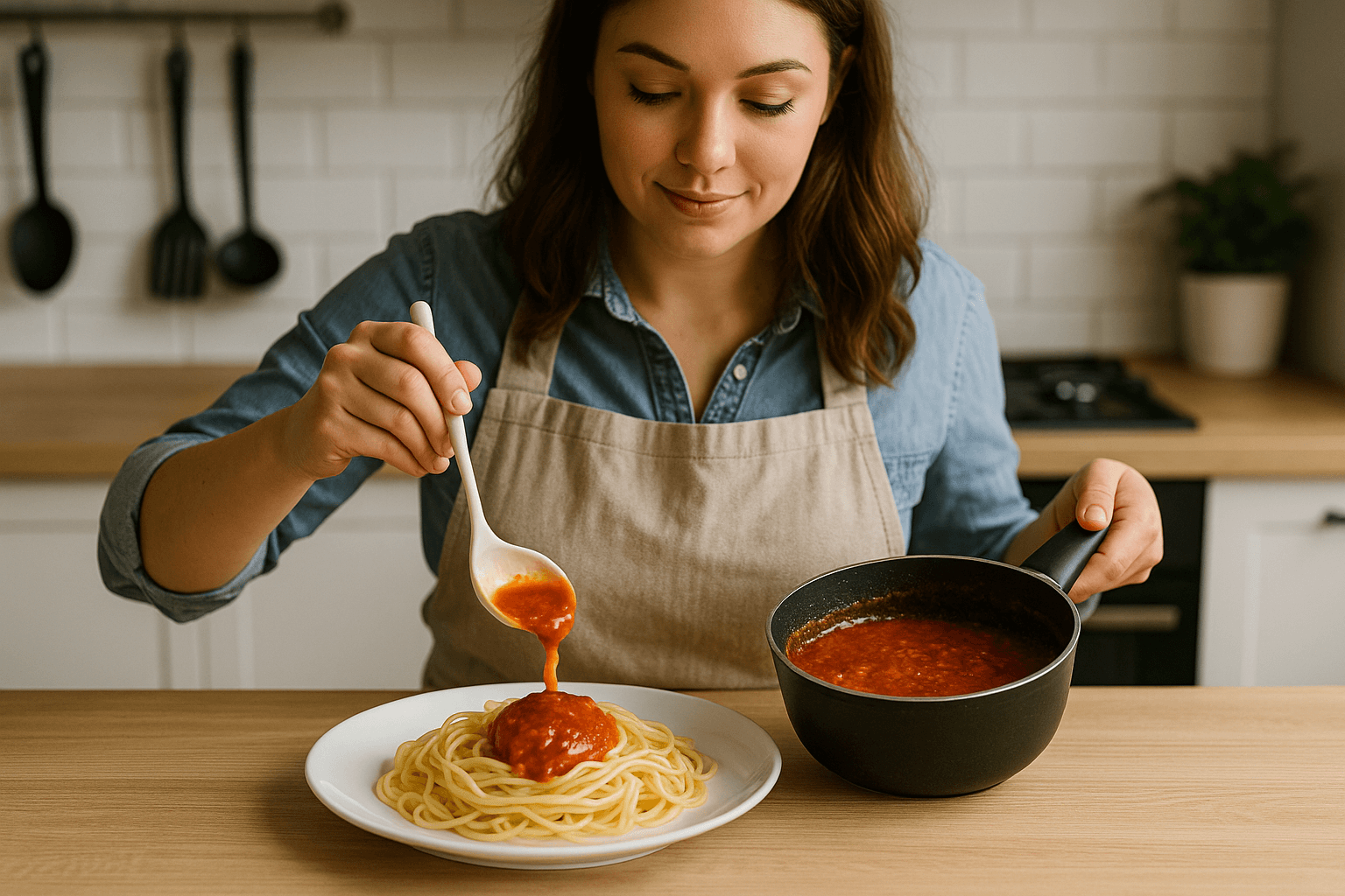 Como fazer macarrão com molho