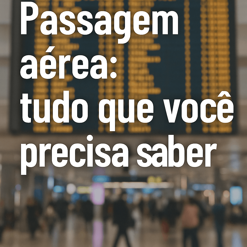 Passagem aérea