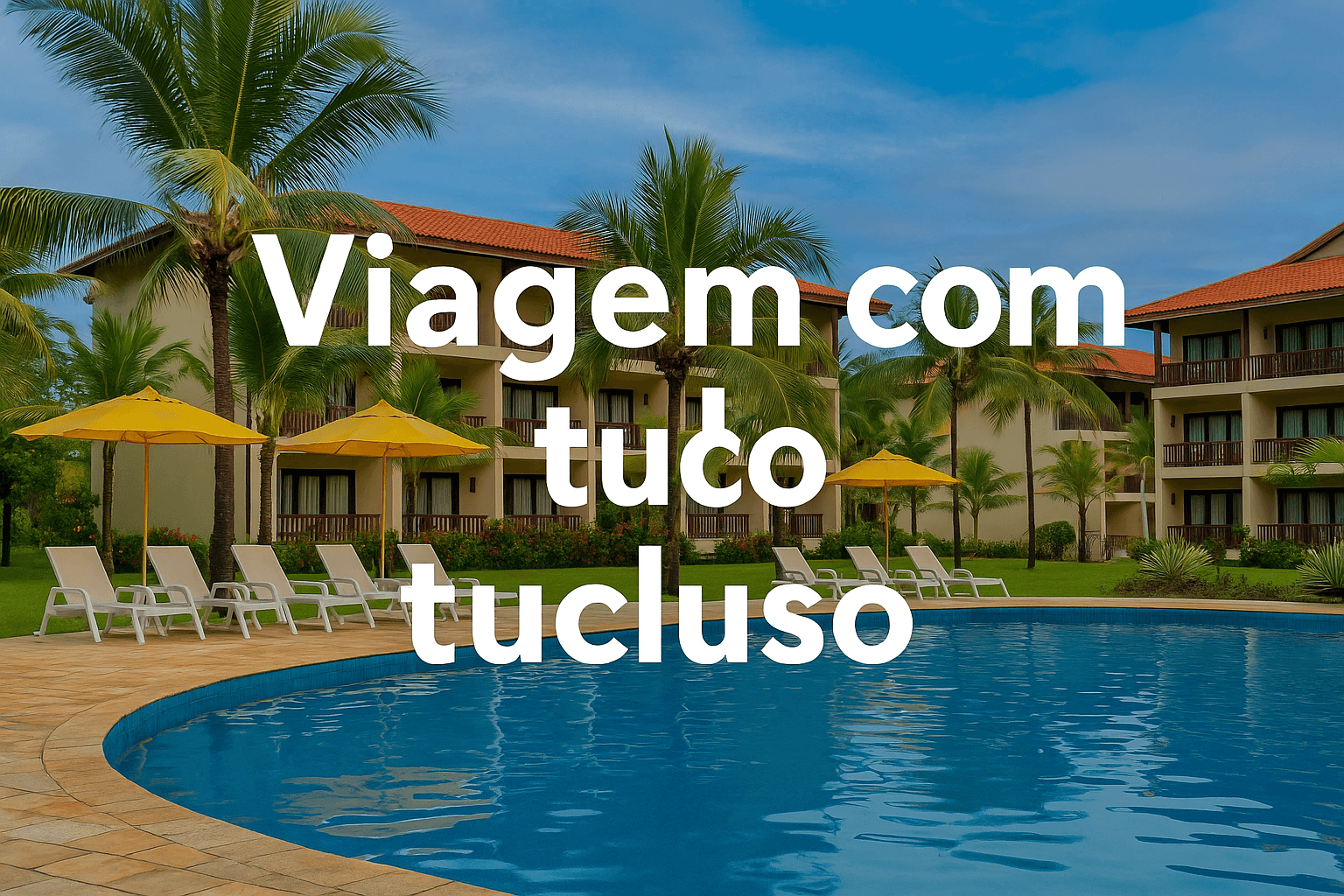 Viagem com tudo incluso